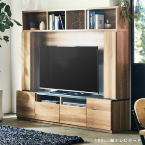 【全商品に使える10%offクーポンあり!!】 テレビボード ハイタイプ テレビ台 北欧 180 おしゃれ 木製 収納 LEDライト サイドボード キャ