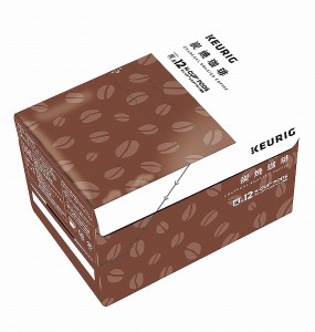 キューリグ　コーヒーメーカー専用　ブリュースター　Ｋカップ（１２個入） 炭焼珈琲8箱セット SC1899【包装不可】 