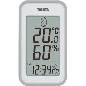 タニタ　デジタル温湿度計 グレー  TT559GY   【ギフト対応不可】 