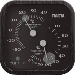 タニタ　温湿度計 ブラック  TT-570-BK