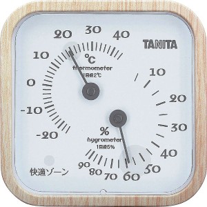 タニタ　温湿度計 ナチュラル  TT-570ｰNA