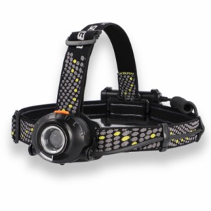 GENTOS ジェントス ヘッドライト HEAD WARSシリーズ HW-X333HD 乾電池／専用充電池兼用 エネループ 充電式エボルタ使用可 アウトドア LED