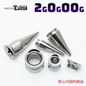 【全品P2倍】国内検品 ボディピアス 拡張器 ピアス セット 2G 0G 00G 金属アレルギー対応 316L 高品質 ステンレス インターナル ダブルフ