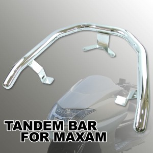 マグザム MAXAM SG17J SG21J 極太 メッキ タンデムバー グラブバー バックレスト 39.5φ