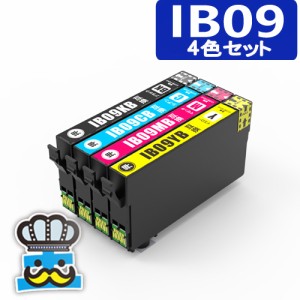 プリンターインク エプソン IB09B IB09CL4B 4色セット 大容量版【互換インクカートリッジ】対応プリンター PX-M730F セット内容 IB09KB /