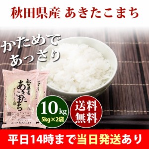 米 10kg 秋田県産 あきたこまち 5kg×2袋 令和5年産 お米 10kg 送料無料 北海道・沖縄配送不可 即日発送 クーポン対象 選べる 白米 玄米 