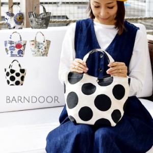 10%OFFクーポン 【BARNDOOR バーンドア】帆布 キャンバス ランチ トートバッグ  (1184106H)レディース 春 夏 秋 冬 ハンドバッグ 北欧 ナ