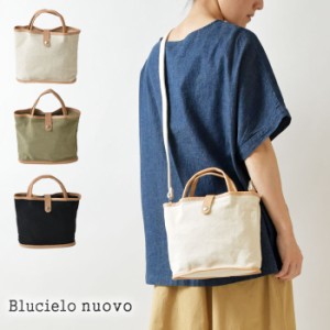 10%OFFクーポン 【BLUCIELO nuovo ブルチェーロヌオーヴォ】20oz コットン キャンバス 2way ミニトート ショルダーバッグ   (21328010)レ