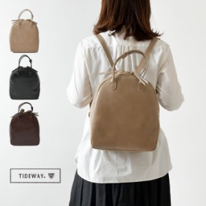 10%OFFクーポン 【TIDE WAY タイド ウェイ】LIGHT LEATHER シリーズ 2WAY RUCK / ライトレザー 2WAY リュック (T2711)レディース バッグ 