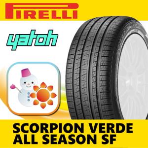 【新品オールシーズンタイヤ単品1本★225/55R18】PIRELLI SCORPION VERDE ALL SEASON SF 225 ...