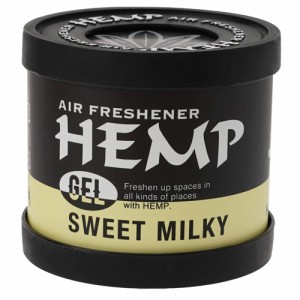 【送料無料】【即日発送(土日祝除く･13:00までのご注文)】HEMP GEL ジェル  スウィートミルキー ルームフレグランス 置き型 80g