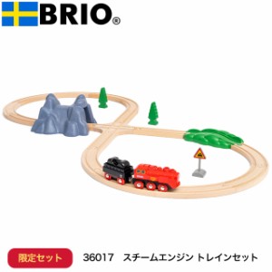 スチームエンジントレインセット 36017 限定セット 特別セット 木製 レールセット BRIO ブリオ クリスマス お誕生日 