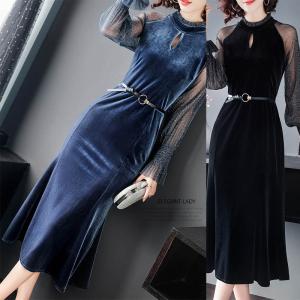 ベルベット ワンピース 結婚式の通販 Au Pay マーケット