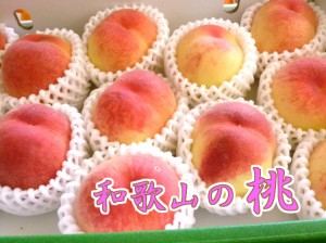 【送料無料】和歌山産 美味し〜い≪桃≫ 11〜15玉入り（約3.8kg） お中元ギフトに