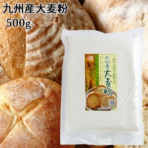 【●お取り寄せ】九州産 大麦粉 500g 食物繊維・βグルカンたっぷり 国産オオムギ 健康 パン作り 天ぷら 調理におすすめ ライスアルバ