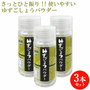 【●お取り寄せ】ゆずごしょうパウダー 16g×3 着色料や及び化学調味料不使用 つえエーピー【送料込】