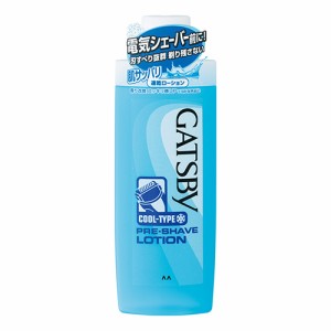 ギャツビー(GATSBY) プレシェーブローションR COOL-TYPE 140ml 電気シェーバー ヒゲソリ化粧水 マンダム(mandom)