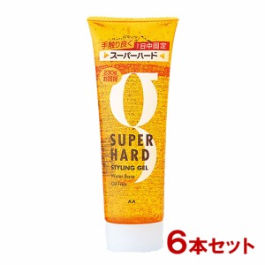 マンダム ホールドジェル スーパーハードS 230g×6本セット スタイリング ヘアジェル まとめ髪 mandom【送料込】