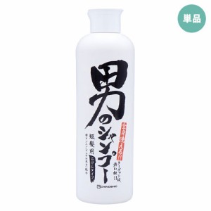 【単品送料込】お試し 地の塩 男のシャンプー (石けんタイプ・短髪用・全身洗浄料) 300ml ちのしお CHINOSHIO