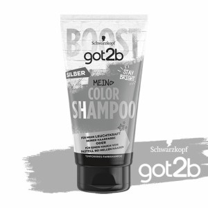 got2b (ゴットゥービー) カラーシャンプー シルバー 150ml ヘアカラー 派手髪 セルフカラー 色落ち対策 シュワルツコフ ヘンケル Schwarz