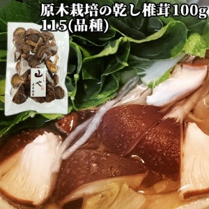 【●お取り寄せ】国東半島で原木栽培 乾し椎茸 香信 100g 115(菌) くにさき半島 山や