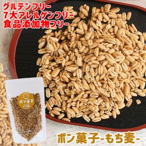 【●お取り寄せ】豊富な食物繊維！やさしい味付けで子どもも食べやすい ポン菓子（もち麦）60g 大徳