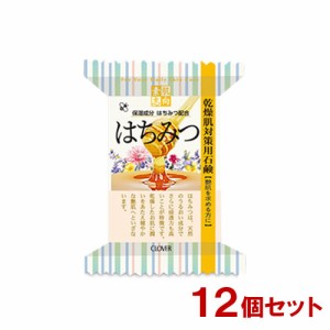 素肌志向 はちみつ 乾燥肌対策用石鹸 120g×12個セット クロバーコーポレーション 【送料込】