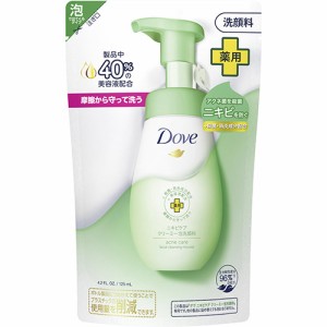 ダヴ(Dove) ニキビケア クリーミー泡洗顔料 つめかえ用 125ml 洗顔フォーム アクネケア 医薬部外品 ユニリーバ(Unilever) 