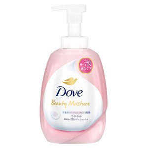 ダヴ(Dove) ビューティーモイスチャー 泡ボディウォッシュ つややか ポンプ 540g ボディーソープ もぎたてアップルの香り AHA アミノ酸系