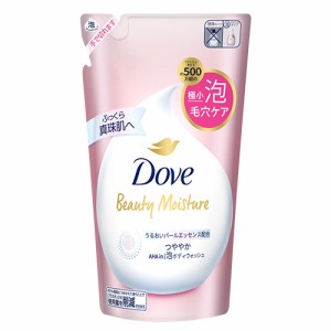 ダヴ(Dove) ビューティーモイスチャー 泡ボディウォッシュ つややか つめかえ用 430g ボディーソープ もぎたてアップルの香り AHA アミノ