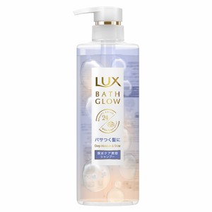 ラックス(Lux) バスグロウ ディープモイスチャー＆シャイン シャンプー ポンプ 490g ホワイトムスク＆マグノリアの香り ユニリーバ(Unile