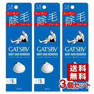 ギャツビー(GATSBY) 除毛フォーム 80g×3個 マンダム(mandom)【送料無料】