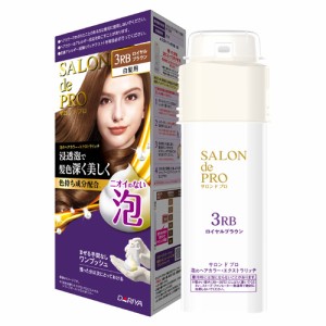 【3RB ロイヤルブラウン】サロンドプロ(SALON de PRO) 泡のヘアカラー・エクストラリッチ(白髪用) ダリヤ(DARIYA)