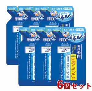 6個セット 薬用 ホワイト ローション L つめかえ用 160ml ヒアロチャージ(HYALOCHARGE) コーセーコスメポート(KOSE COSMEPORT) 【送料無