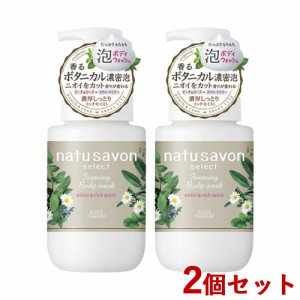 2個セット ソフティモ ナチュサボン セレクト ホワイト 泡ボディウォッシュ リッチモイスト 450ml コーセーコスメポート【送料込】