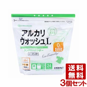 地の塩 アルカリウォッシュ ユーカリの香り 600g×3個セット  ナチュラル系 洗濯用洗浄剤 ちのしお(CHINOSHIO)【送料込】