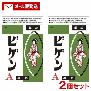 【メール便送料込】 ビゲン(Bigen) A 黒色 6g×2個セット 白髪用 白髪染め 医薬部外品 ホーユー(hoyu)