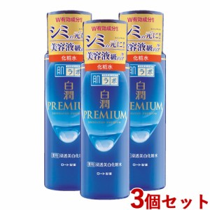 3個セット 白潤プレミアム 薬用浸透美白化粧水 170ml 肌ラボ ハダラボ HADALABO ロート製薬(ROHTO)【送料込】