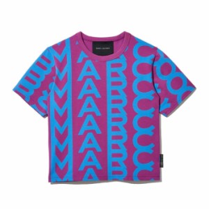 即日発送 マークジェイコブス Tシャツ C605P02PF22 566 色:PURPLE/BLUE パープル ブルー