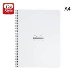 ロディア RHODIA クラシック ダブルリングノート A4 225mm×297mm cf193001 方眼 cf193101横罫