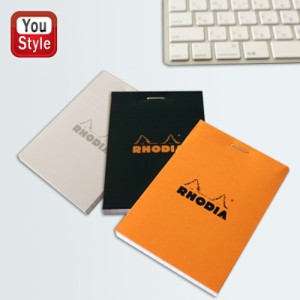 ロディア RHODIA ブロック ロディア メモ帳 NO.11 方眼/横罫 74*105 オレンジ/ブラック A7サイズ cf112009 cf11200 cf11600 ブロックR ホ