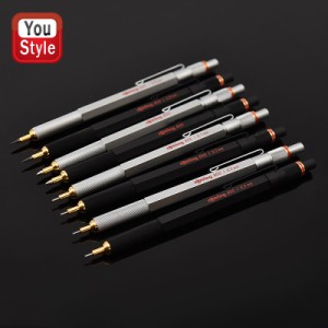 ロットリング ROTRING 800 メカニカル ペンシル ブラック/シルバー 製図用 シャープペンシル 0.5/0.7mm 190444 芯ホルダー 2.0mm 192234 