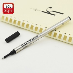 ウォーターマン WATERMAN 消耗品 ローラーボールペン替芯 F 細字 0.5mm ブラック 1本 1964019