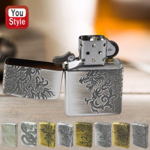 ジッポー ZIPPO ライター 3DTYPE 龍と鳳凰 20DH3SG 20DH3SV / クロス 20CR3 / ドラゴン 20DR3 / フェニックス 20PH3 / スカル 20SK3 全9