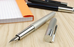 ラミー LAMY スカラ ステンレス 万年筆 EF/F/M/Bサイズ  L51