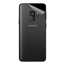 スキンシール Galaxy S9 【透明・すりガラス調】 【PDA工房】