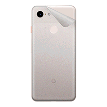 スキンシール Google Pixel 3 【透明・すりガラス調】 【PDA工房】