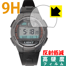 CASIO WSD11AUP-402 PET製フィルムなのに強化ガラス同等の硬度！保護フィルム 9H高硬度【反射低減】 【PDA工房】