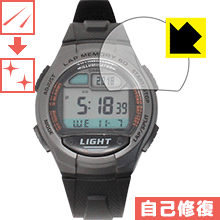 CASIO WSD11AUP-402 自然に付いてしまうスリ傷を修復！保護フィルム キズ自己修復 【PDA工房】