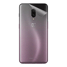 スキンシール OnePlus 6T 【透明・すりガラス調】 【PDA工房】